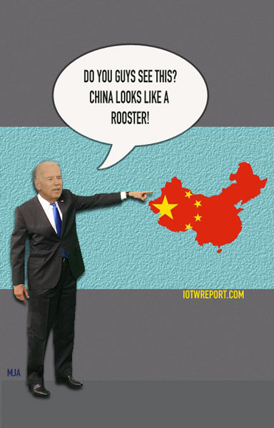 Biden proves yet again he’s an idiot, this time on China – IOTW Report