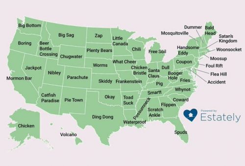 These are the strangest names of cities in each state? – IOTW Report