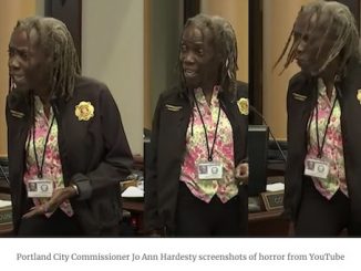 Portland City Commissioner Jo Ann Hardesty